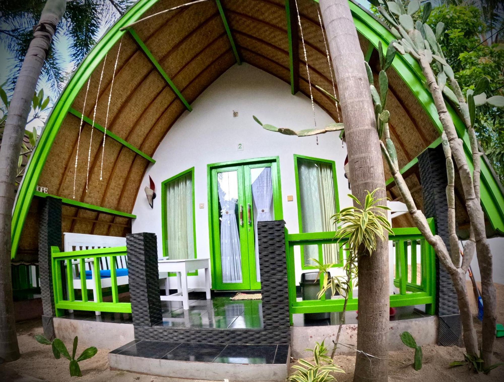Kaktus Bungalow 4 Gili Air Exterior foto